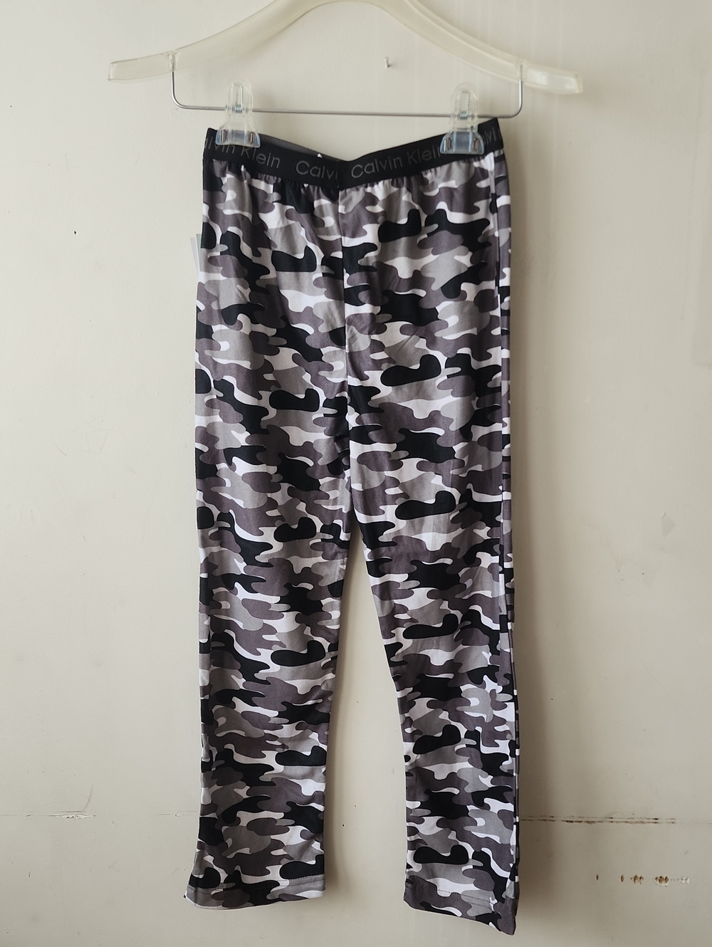 Calvin Klein Black Gray Camo Lounge Pants